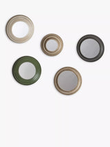 John Lewis Gallery Direct Belmont Round Metal Wall Mirrors, Set of 5, Assorted- Buy online at McGrocer