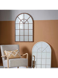 Gallery Direct Carmel arched wall mirror 90x60cm, imported from the UK
