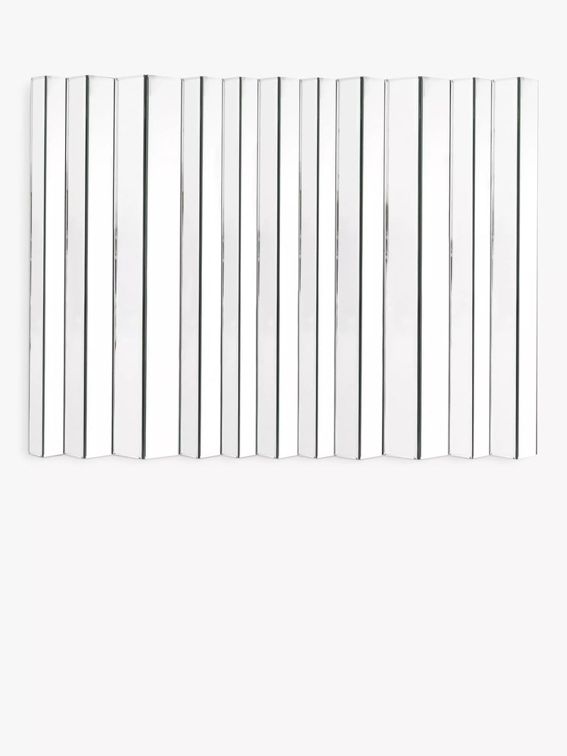 Gallery Direct Novato bevelled glass wall mirror 80 x 115cm - British product