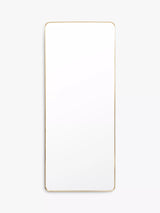 John Lewis Gallery Direct Riverside Full-Length Metal Frame Leaner Mirror, 170 x 70cm- Buy online at McGrocer