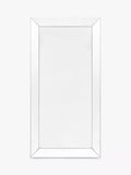 Gallery Direct Salinas rectangular full-length bevelled glass mirror 180x90cm - British product