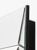 Gallery Direct Salinas rectangular full-length bevelled glass mirror 180x90cm - British product