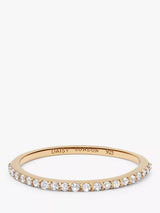 John Lewis Daisy London Topaz Half Eternity Ring, Gold- Buy online at McGrocer