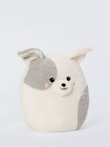 John Lewis John Lewis Stan the Loveable Dog Plush Soft Toy, White, 28cm- Buy online at McGrocer