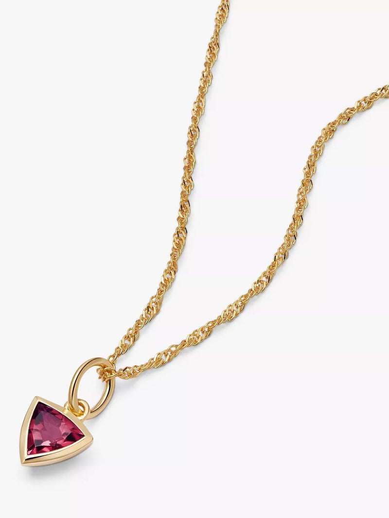 Daisy London Birthstone Pendant Necklace