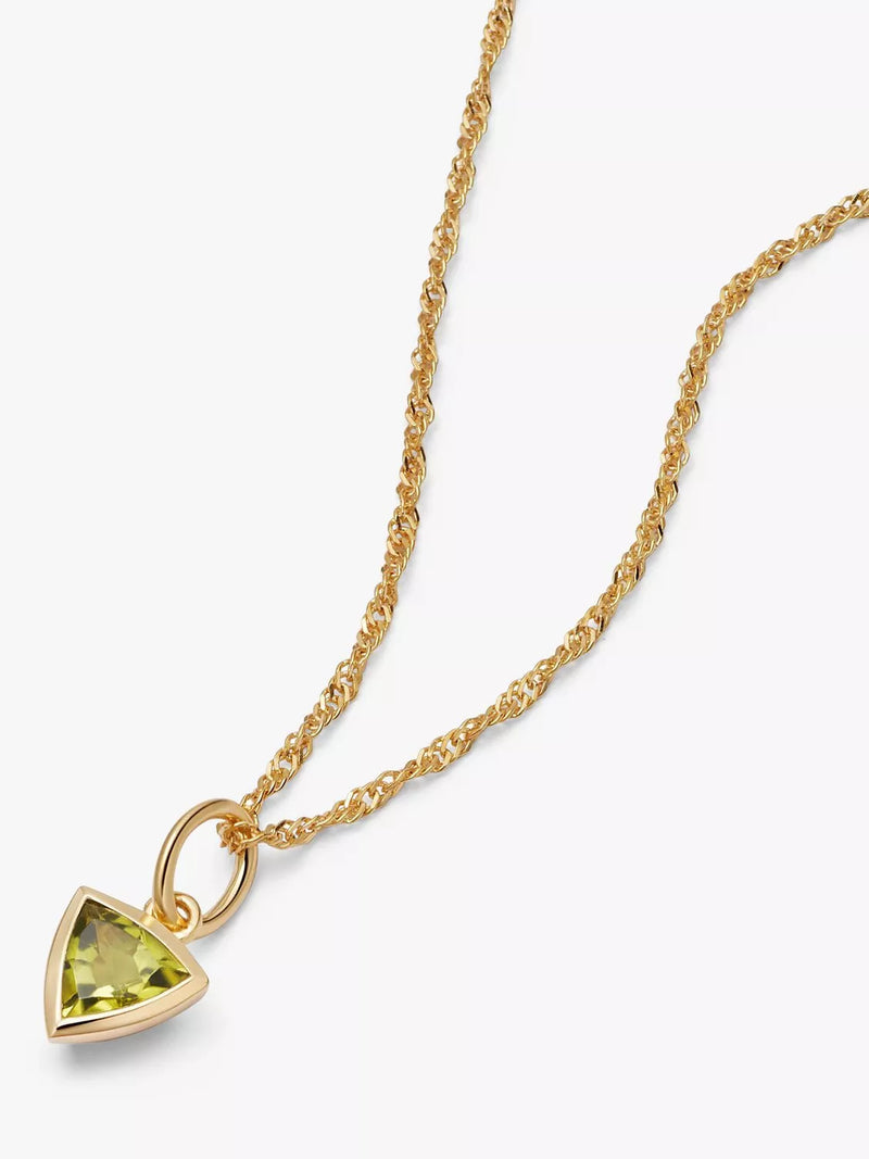 Daisy London Birthstone Pendant Necklace