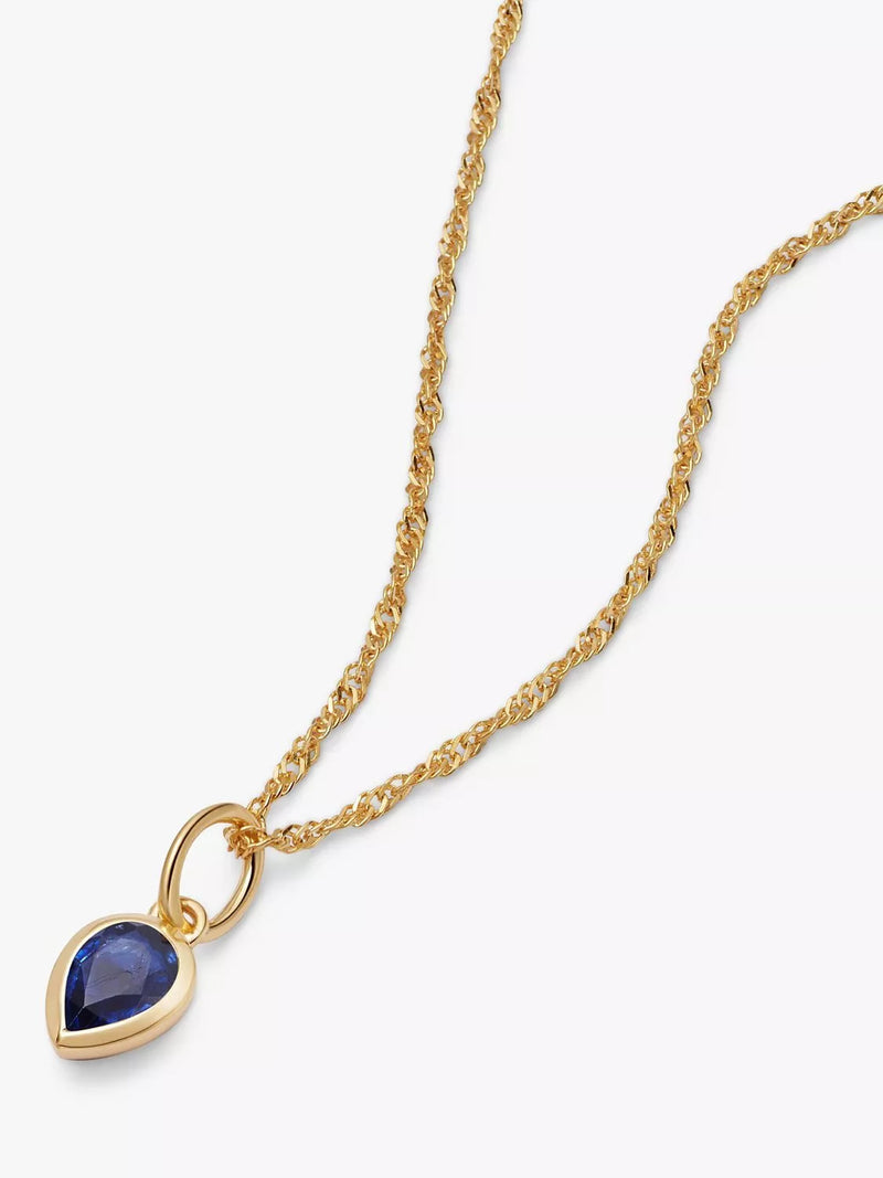 Daisy London Birthstone Pendant Necklace