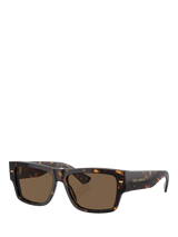 John Lewis Dolce & Gabbana DG44515 Men's Rectangular Sunglasses, Havana- Buy online at McGrocer