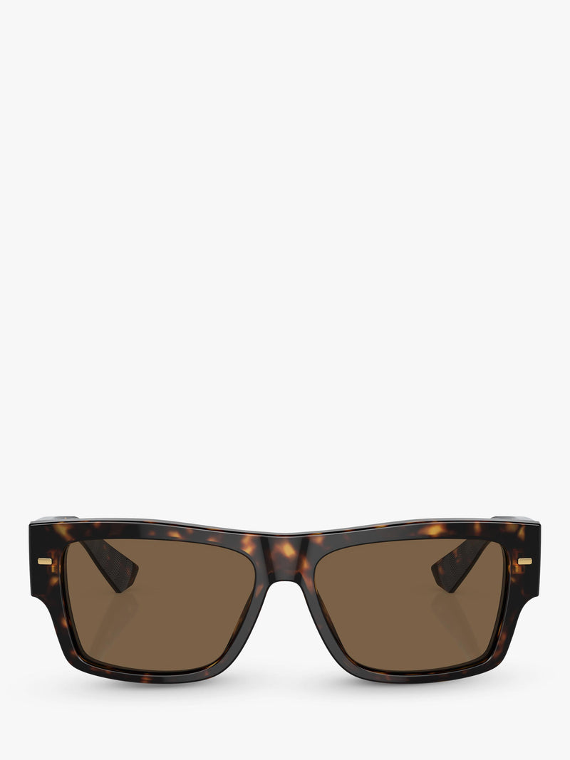 Dolce & Gabbana rectangular sunglasses in Havana (British brand)