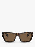 Dolce & Gabbana rectangular sunglasses in Havana (British brand)