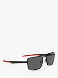 Scuderia Ferrari square sunglasses matte black/black, UK version