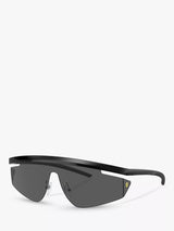 John Lewis Scuderia Ferrari FZ6001 Men's Wrap Sunglasses Black- Buy online at McGrocer