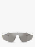 Scuderia Ferrari Herren Wrap-Sonnenbrille grauer Rahmen, importiert aus dem Vereinigten Königreich