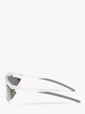 Scuderia Ferrari men's wrap sunglasses grey frame, imported from the UK