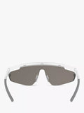 Scuderia Ferrari men's wrap sunglasses grey frame, imported from the UK