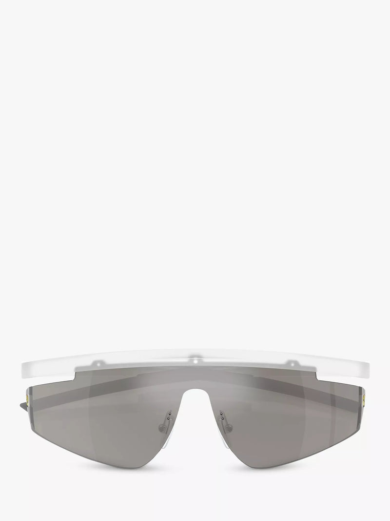 Scuderia Ferrari men's wrap sunglasses grey frame, imported from the UK