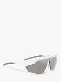 Scuderia Ferrari men's wrap sunglasses grey frame, imported from the UK