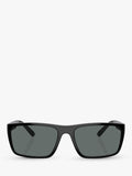 Scuderia Ferrari polarised rectangular sunglasses 59mm lens, UK version