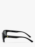 Scuderia Ferrari polarised rectangular sunglasses 59mm lens, UK version