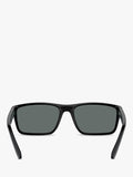 Scuderia Ferrari polarised rectangular sunglasses 59mm lens, UK version