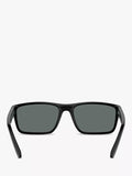 Scuderia Ferrari polarised rectangular sunglasses 59mm lens, UK version