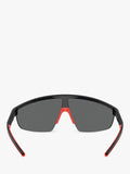 Scuderia Ferrari men's wrap sunglasses black, imported from the UK