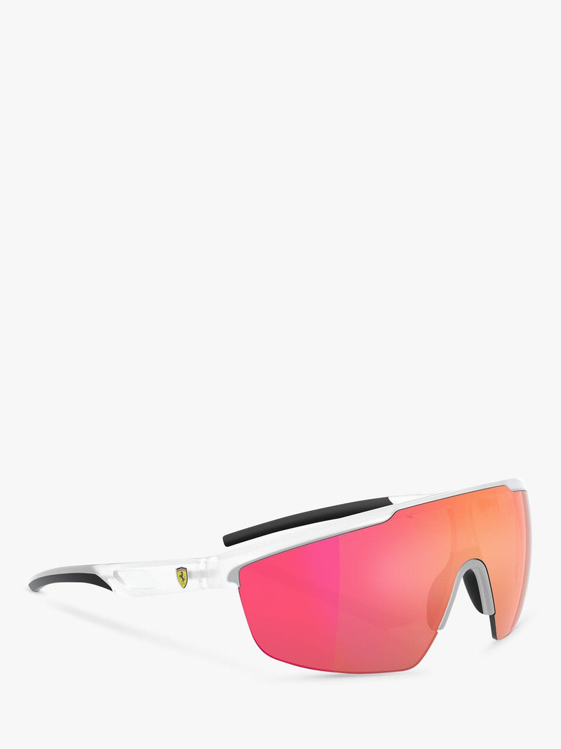 Scuderia Ferrari wrap sunglasses opal grey - British product