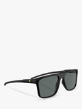Scuderia Ferrari men's polarized rectangular sunglasses matte black - British product