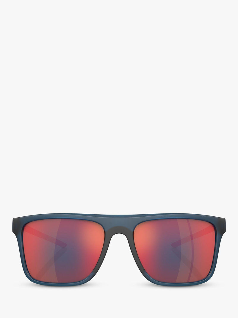 Scuderia Ferrari men's square sunglasses opal blue/red, imported from the UK