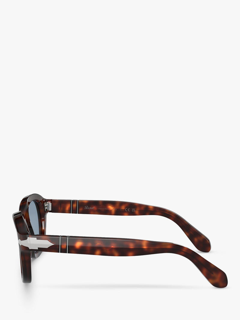 Persol women's round sunglasses in Havana, imported from the UK
