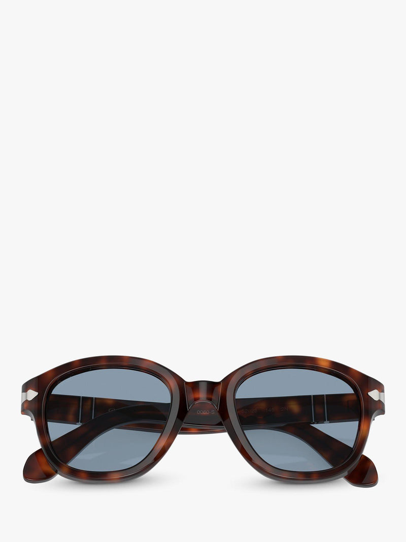 Persol women's round sunglasses in Havana, imported from the UK