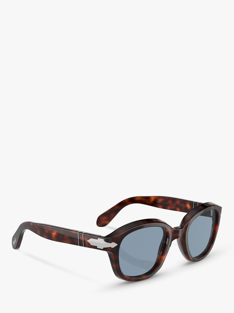 Persol women's round sunglasses in Havana, imported from the UK