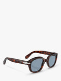 Persol women's round sunglasses in Havana, imported from the UK
