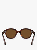 Persol polarized oval sunglasses Havana brown 50mm (British brand)