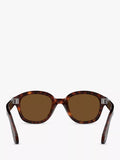 Persol polarized oval sunglasses Havana brown 50mm (British brand)