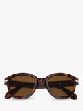 Persol polarized oval sunglasses Havana brown 50mm (British brand)