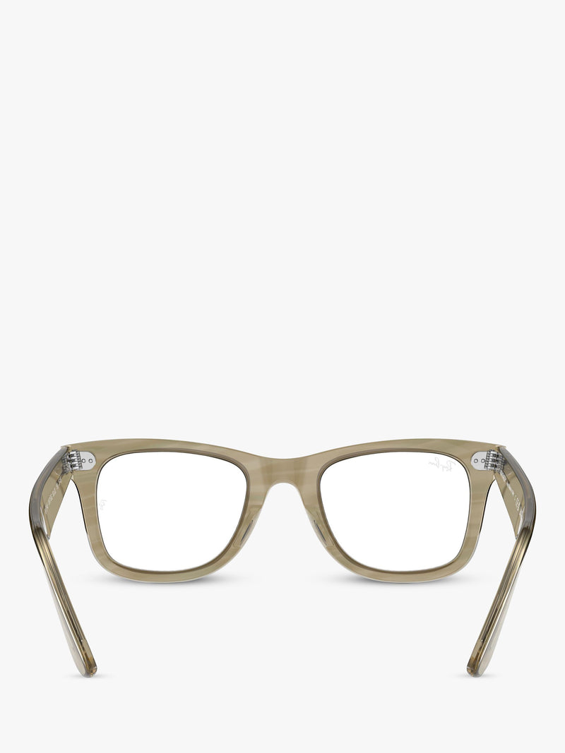 Ray-Ban D-Frame sunglasses grey acetate 50mm, UK version