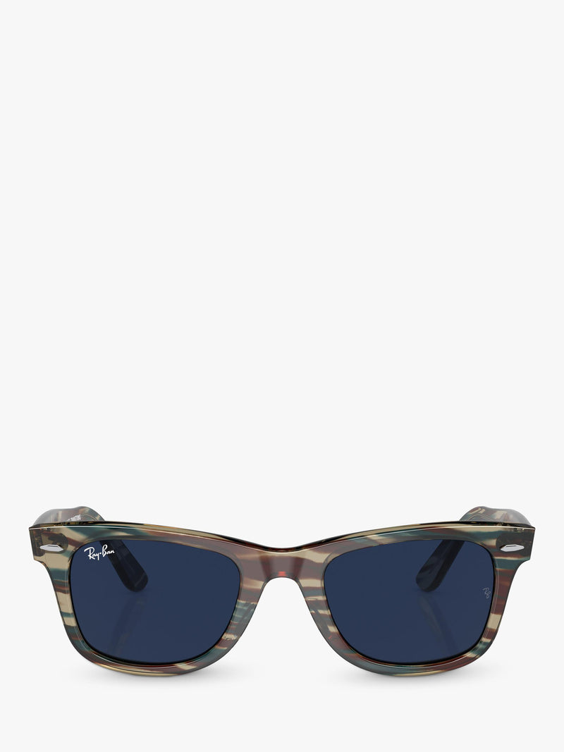 Ray-Ban D-Frame sunglasses grey acetate 50mm, UK version