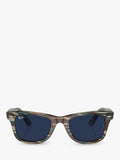 Ray-Ban D-Frame sunglasses grey acetate 50mm, UK version