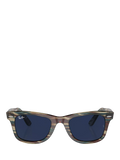 Ray-Ban D-Frame sunglasses grey acetate 50mm, UK version