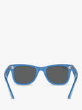 Ray-Ban RB2140 rectangular sunglasses blue, imported from the UK