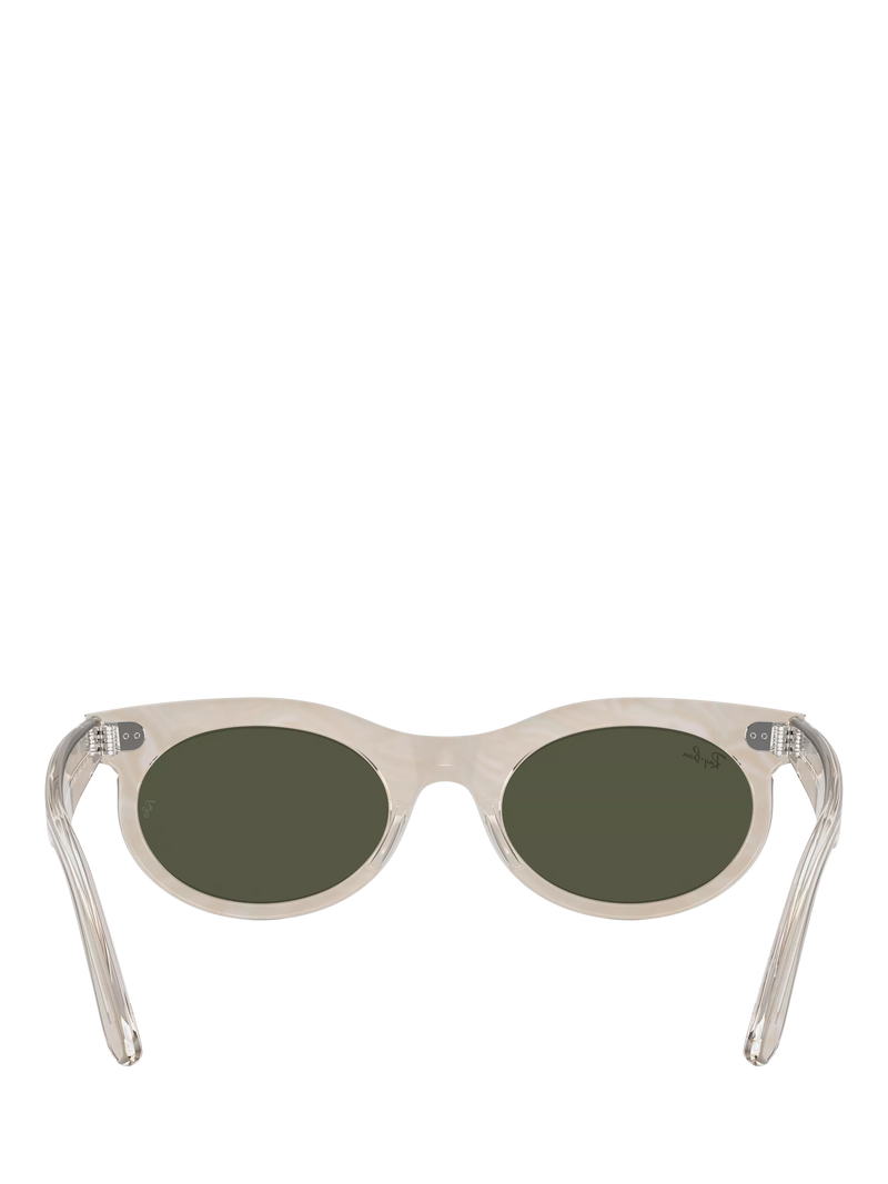 Ray-Ban RB2242 oval sunglasses grey frame, UK version