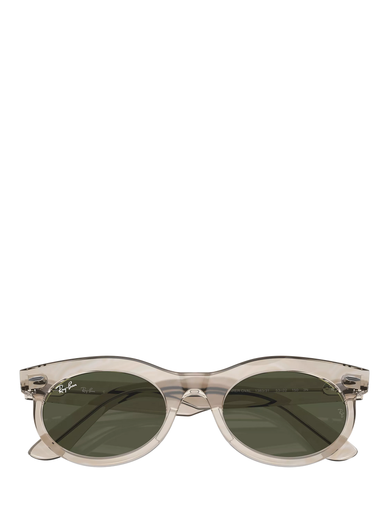 Ray-Ban RB2242 oval sunglasses grey frame, UK version