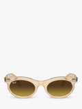 Ray-Ban RB2242 oval sunglasses with gradient tinted lenses - British product