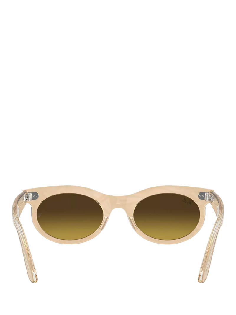 Ray-Ban RB2242 oval sunglasses with gradient tinted lenses - British product