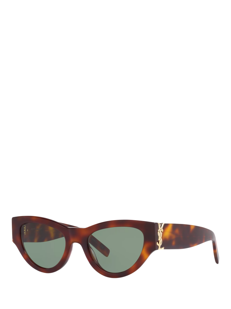 Yves Saint Laurent cat's eye sunglasses brown 53mm, UK version