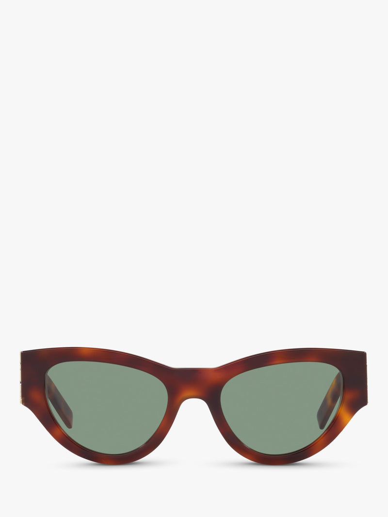 Yves Saint Laurent cat's eye sunglasses brown 53mm, UK version