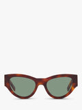 Yves Saint Laurent cat's eye sunglasses brown 53mm, UK version