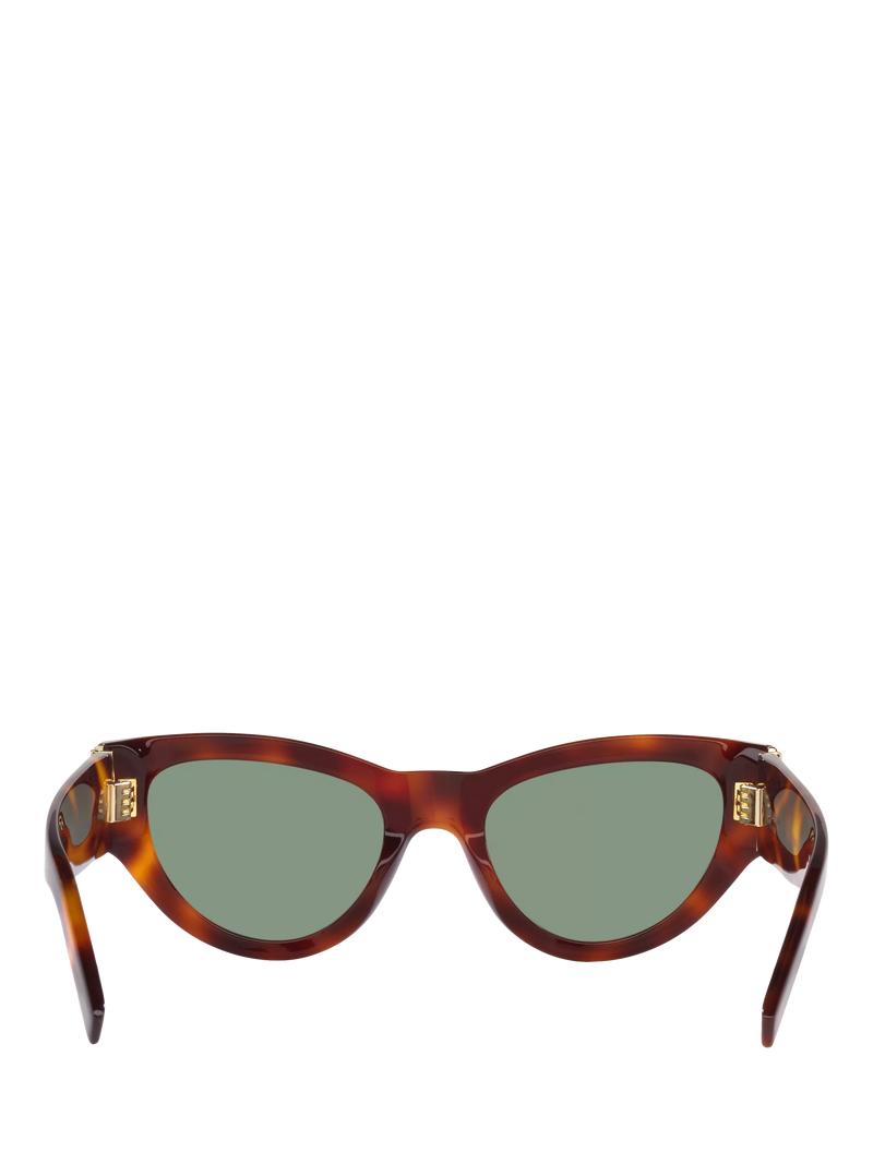 Yves Saint Laurent cat's eye sunglasses brown 53mm, UK version