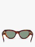 Yves Saint Laurent cat's eye sunglasses brown 53mm, UK version
